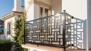 Balcony Linear Woven Grid ln 14 AMP