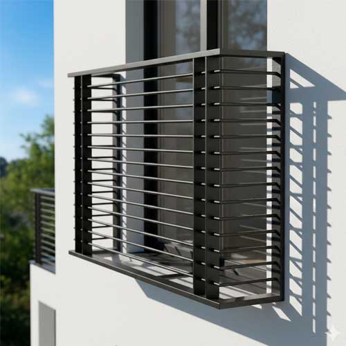Steel Balcony Model 4 3 AMP
