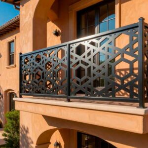 Balcony Linear Hex Grid ln 05 2 AMP