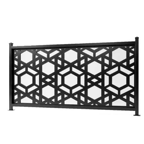 Balcony Linear Hex Grid ln 05 4 AMP