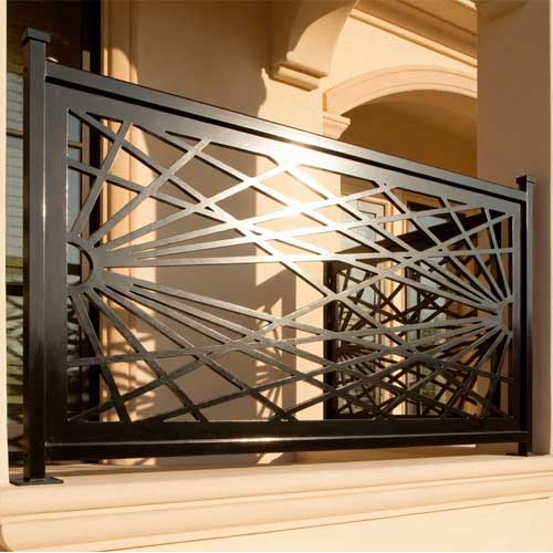 Balcony Linear Radiant Structure ln 10 2AMP
