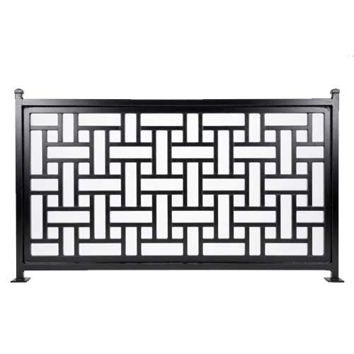 Balcony Linear Woven Grid ln 14 4 AMP