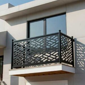 Balcony Linear Woven Grid ln 14 AMP