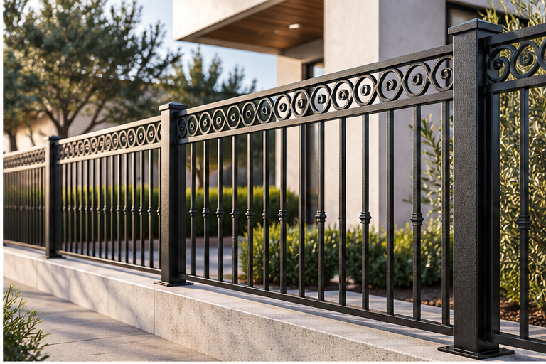 Heirloom Scroll Perimeter Fence - Image 2