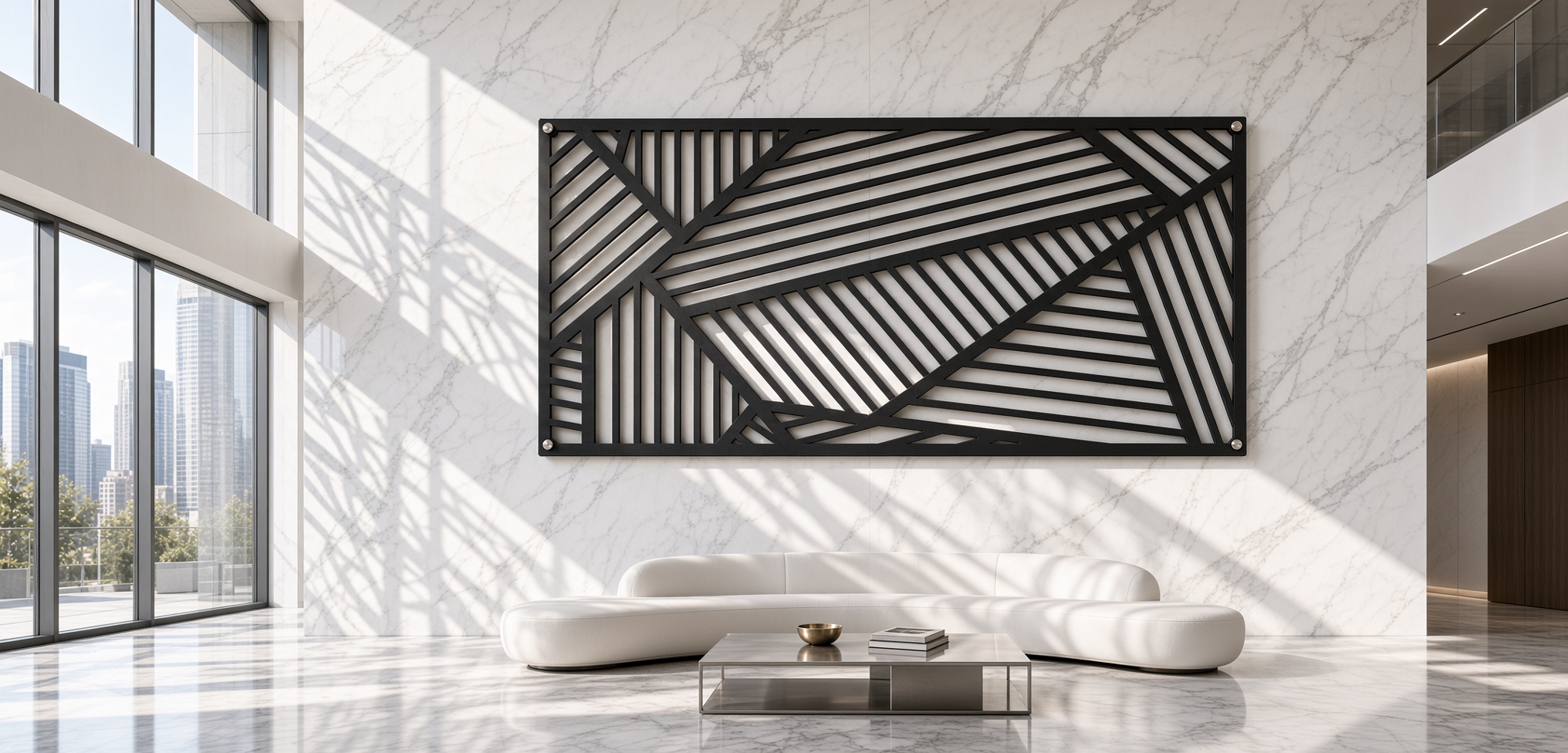 Axis Fracture Architectural Laser-Cut Panel - Image 3