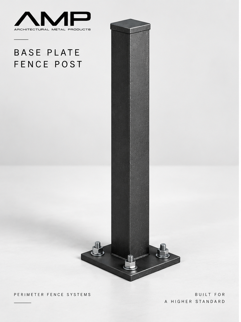 Perimeter Fence Posts – Base Plate